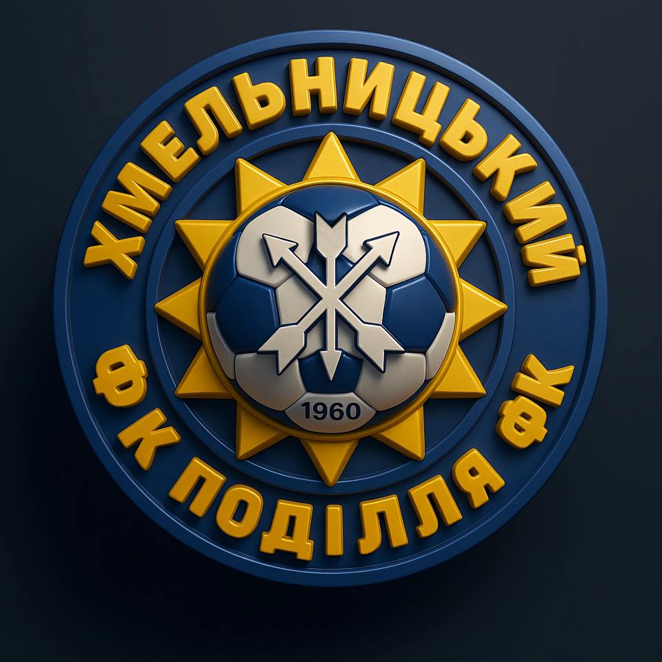 FC Podillia logo 3D (логотип ФК Поділля)